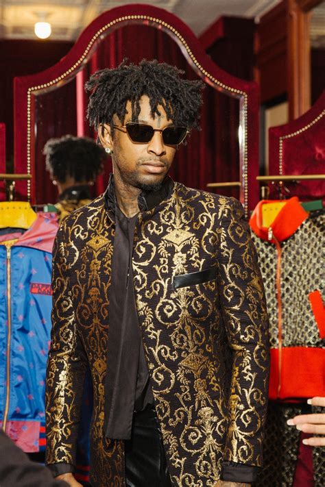 21savage gucci jacket|21 Savage Hits His First Met Gala Wearing a Piece of Hip.